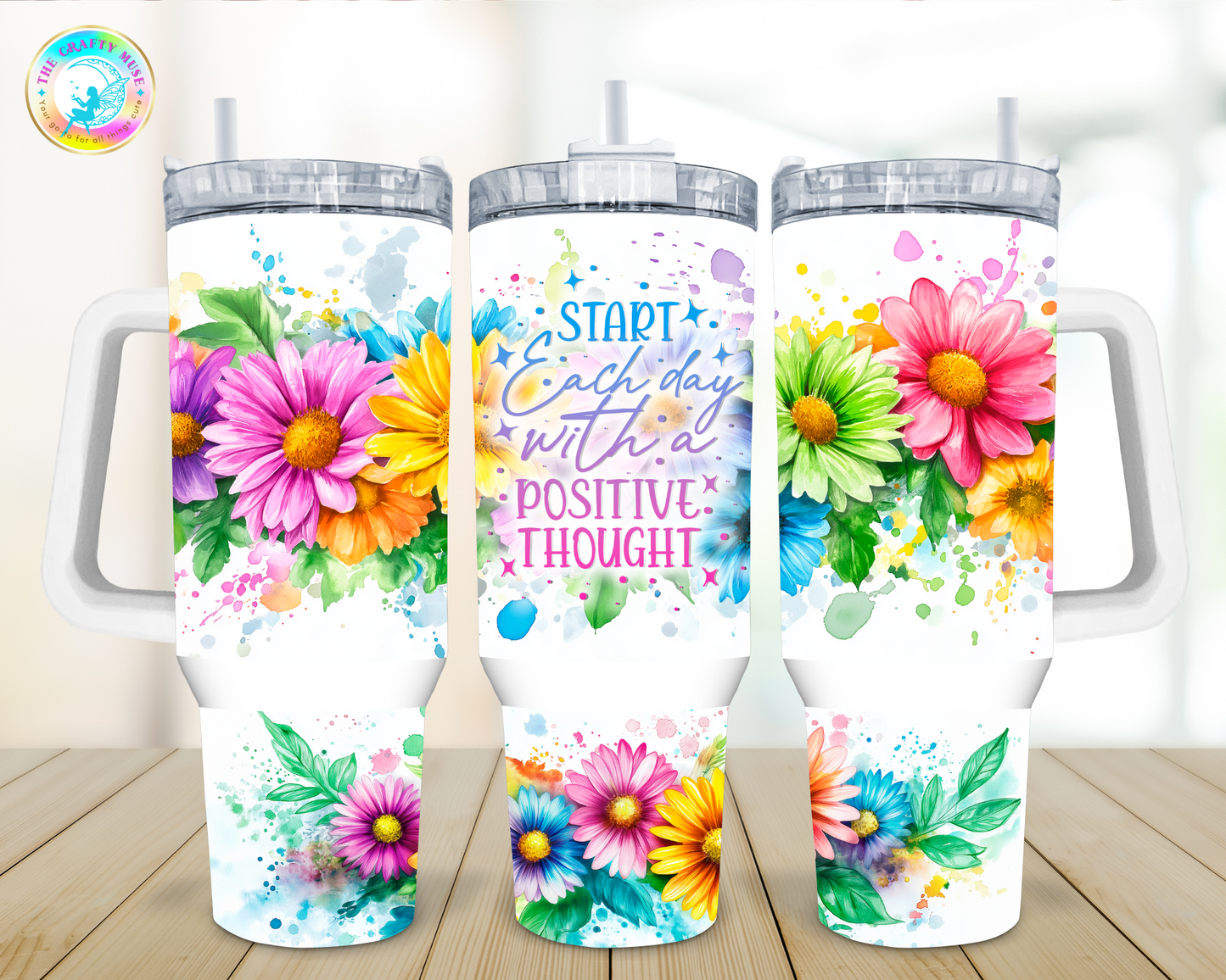 Floral / Misc. Themed 40 oz Tumblers