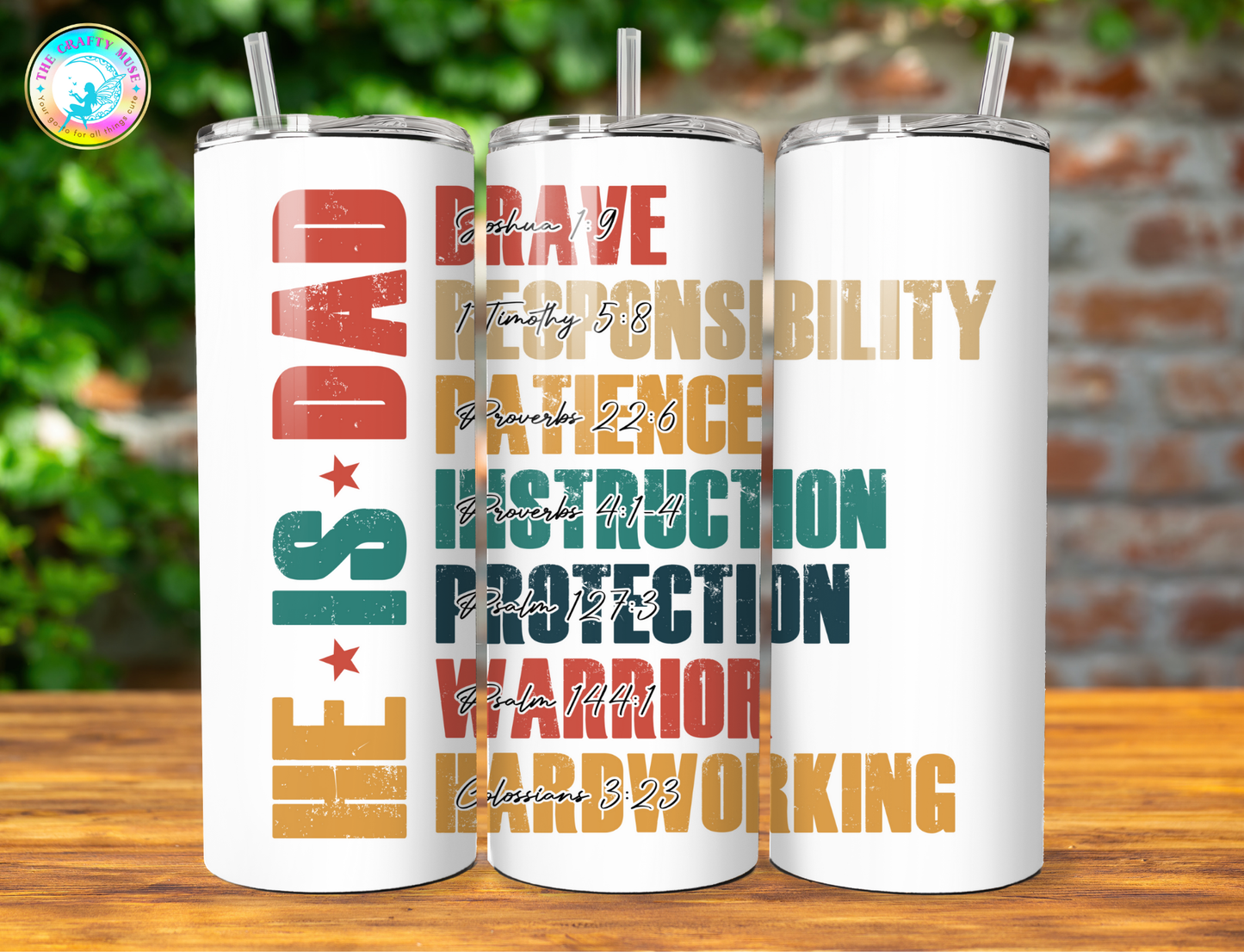 Father's Day Themed 20 oz Tumblers