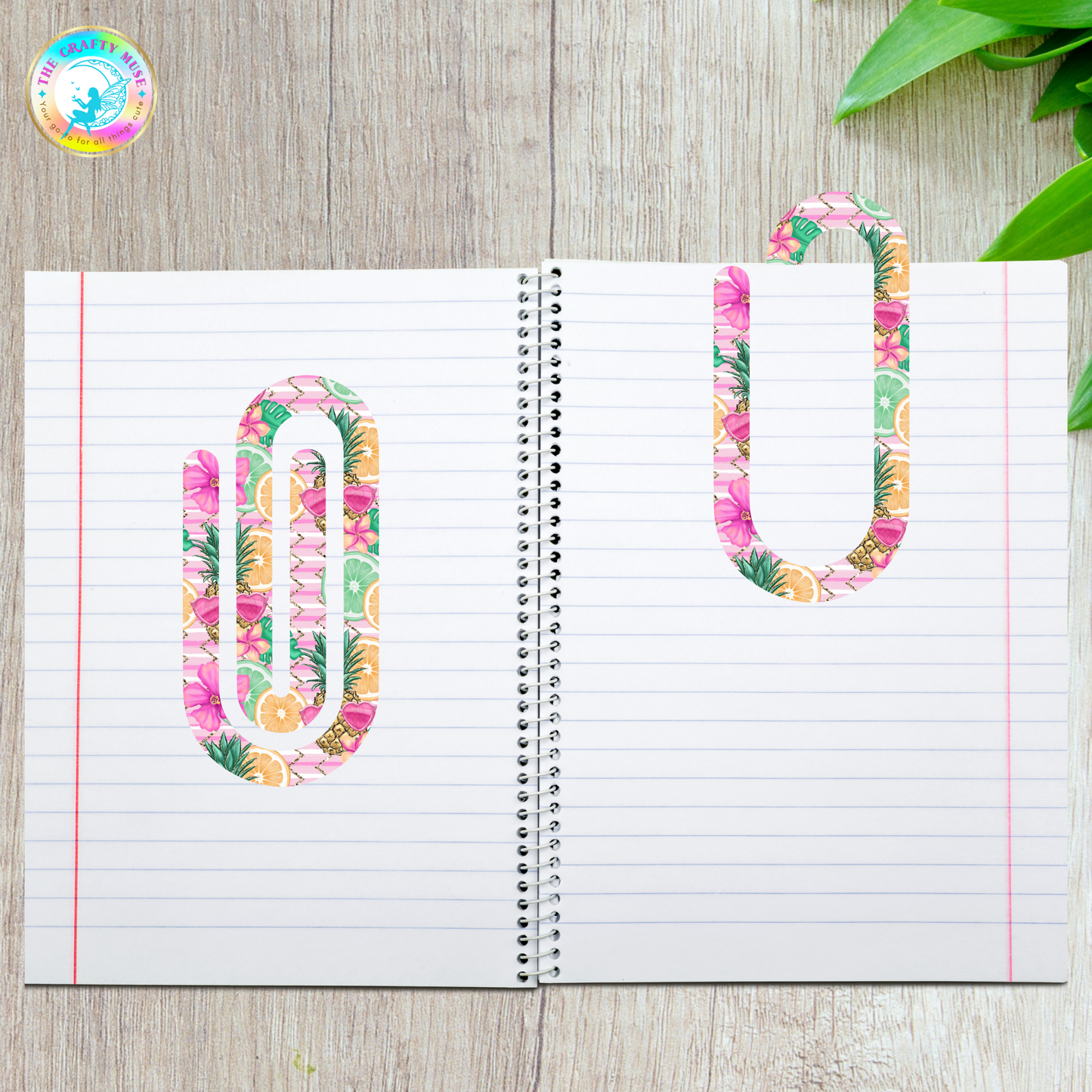 Jumbo Paperclip (Customizable)