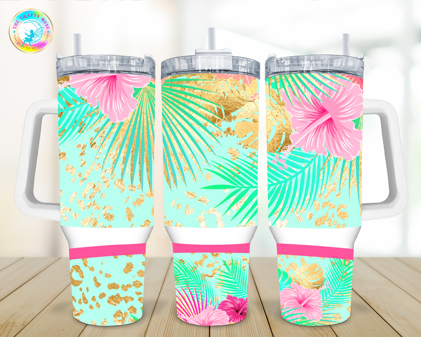 Floral / Misc. Themed 40 oz Tumblers