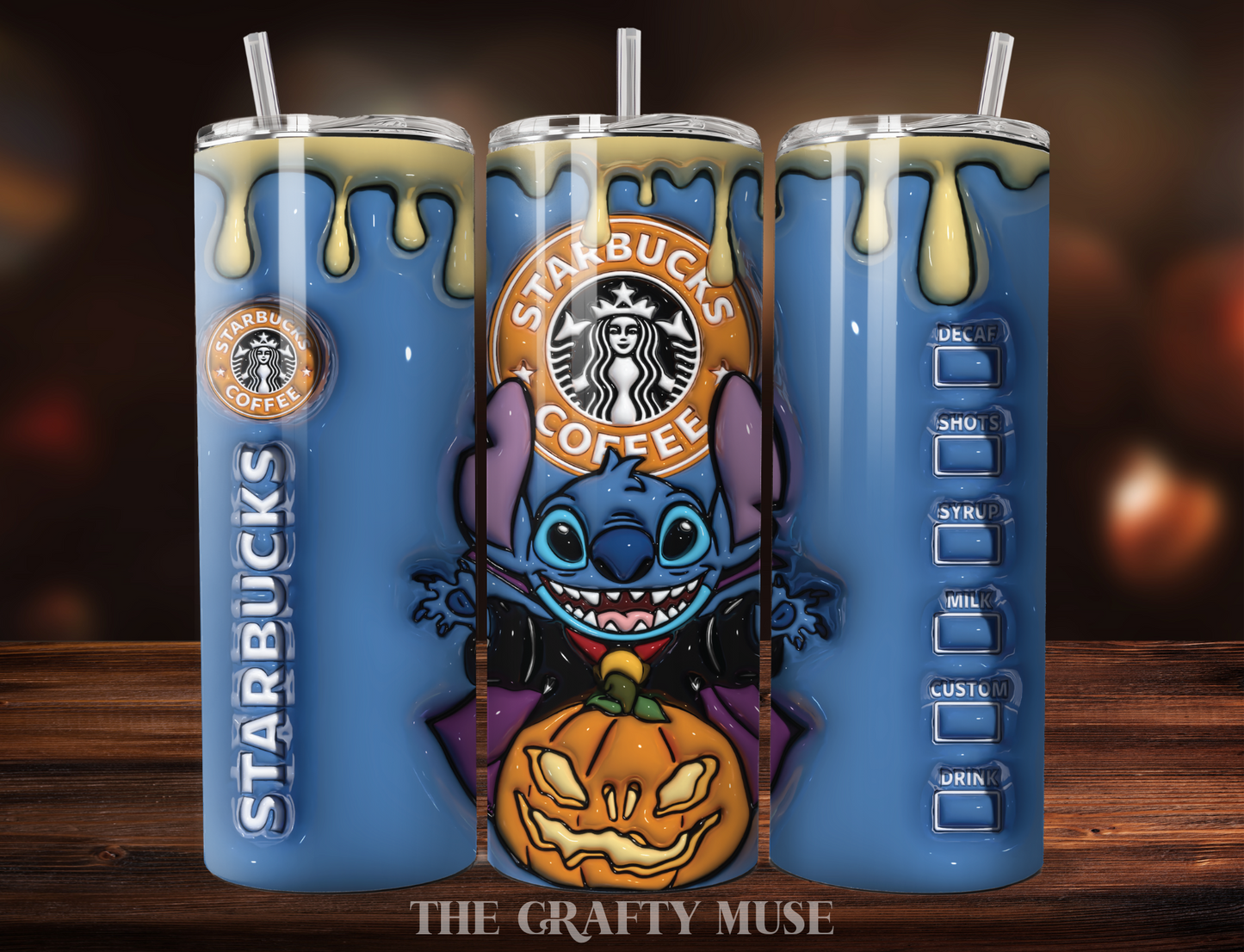 Halloween Disney Themed 20 oz Tumblers