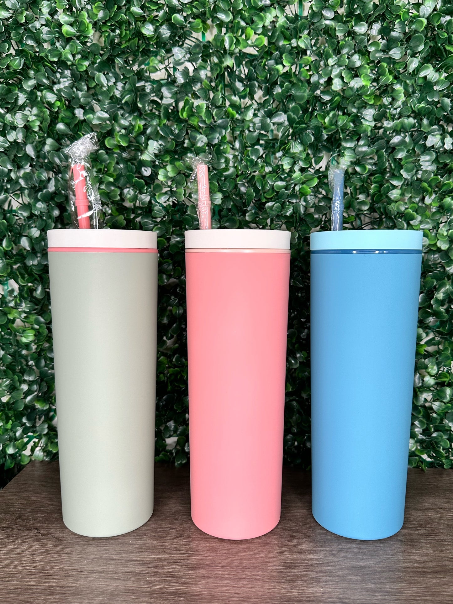 18 oz Matte Acrylic Tumblers (Customizable)