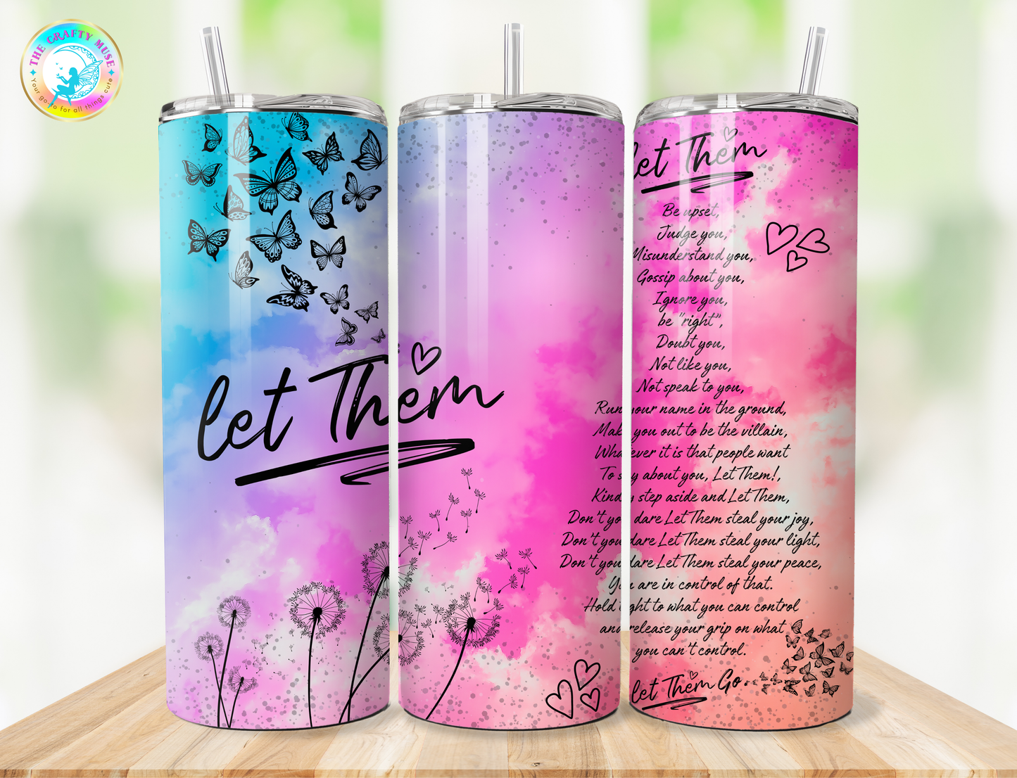 She Deserves It Themed Tumblers