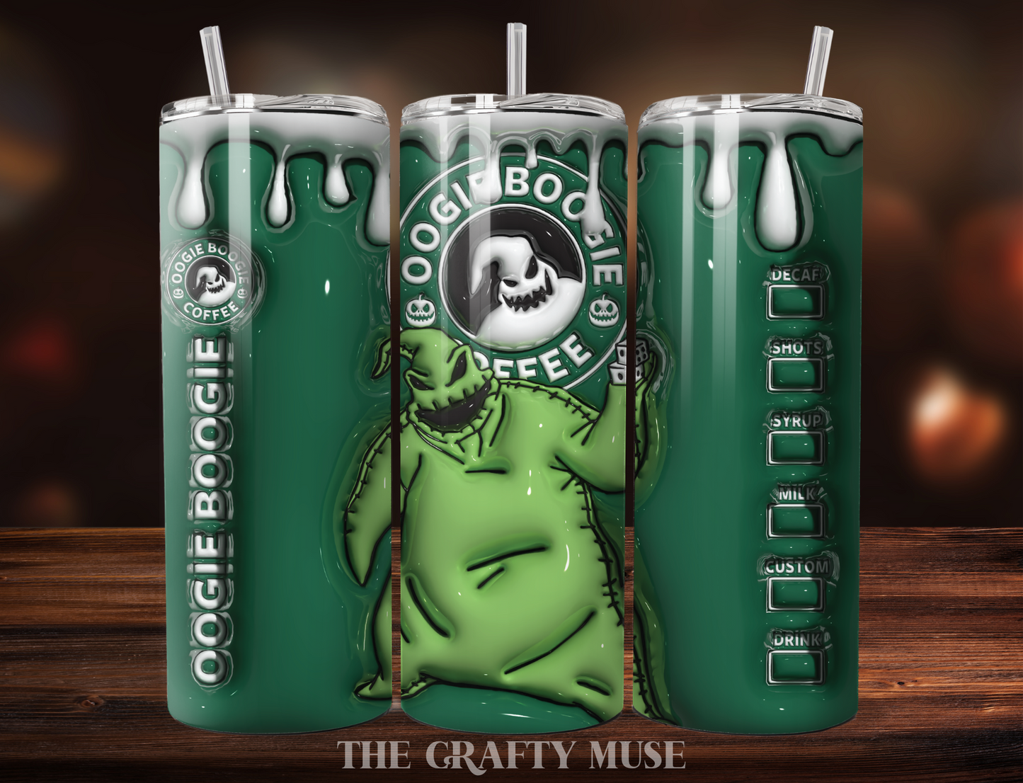 Halloween Disney Themed 20 oz Tumblers