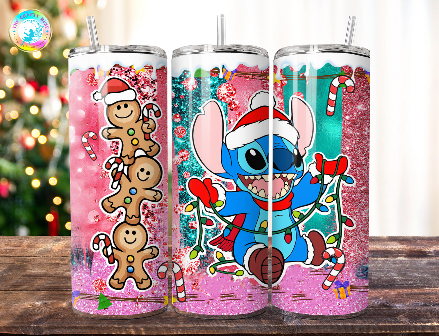 Christmas Themed 20 oz Tumblers