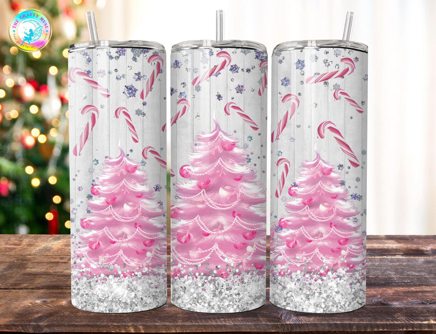 Christmas Themed 20 oz Tumblers