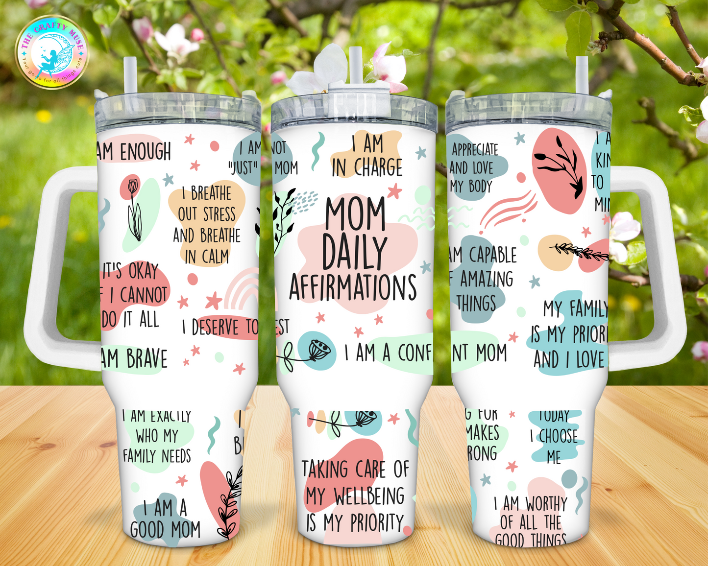 Mother's Day Themed 40 oz Tumblers