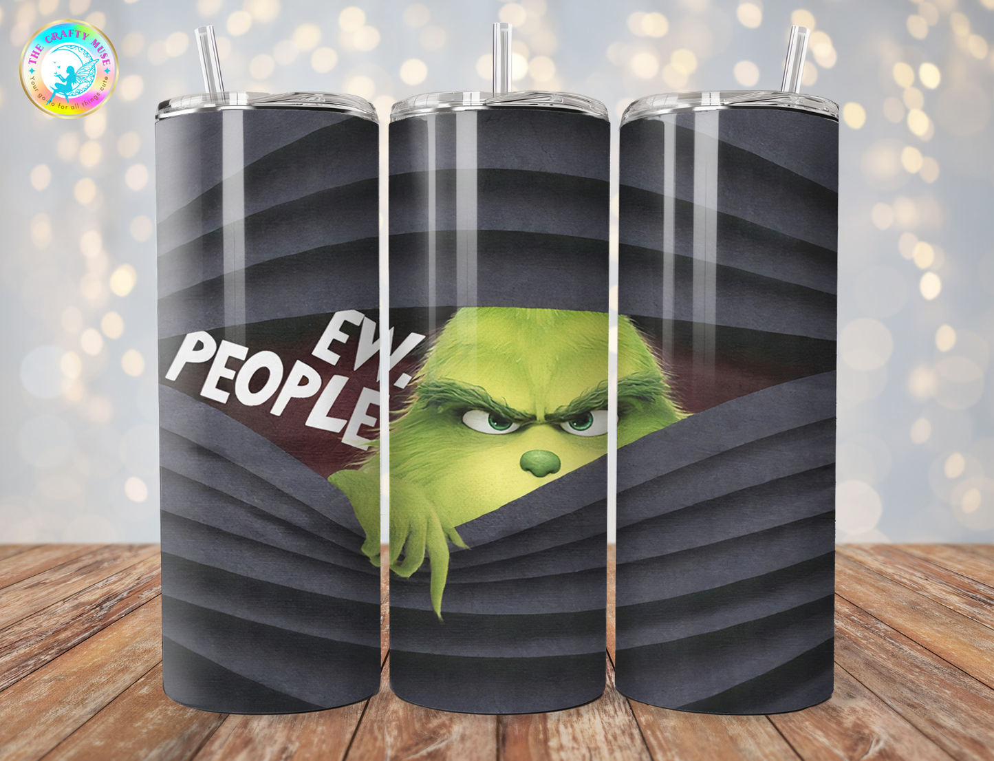 Christmas Grinch Themed 20 oz Tumblers