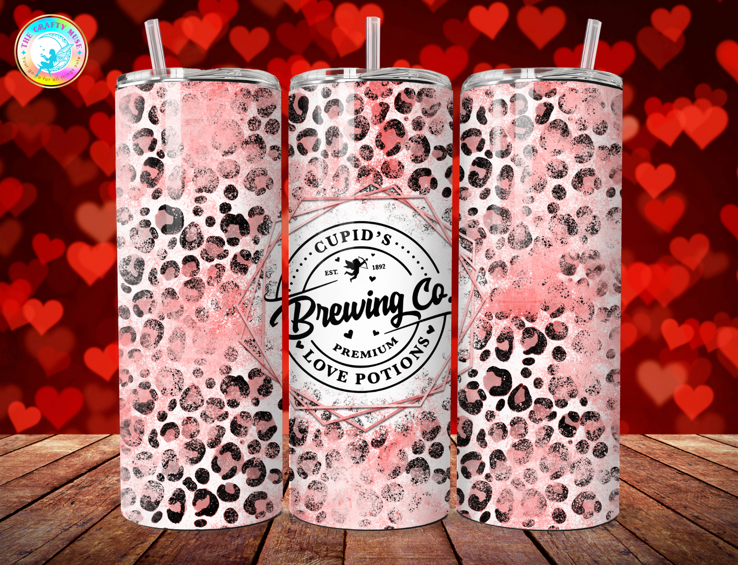 Valentine's Day Themed 20 oz Tumblers