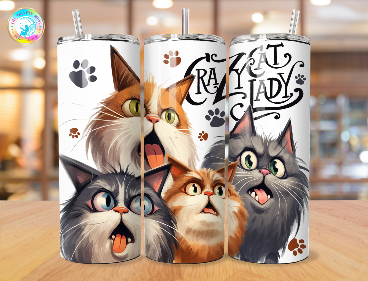 Animal Lover Themed 20 oz Tumblers