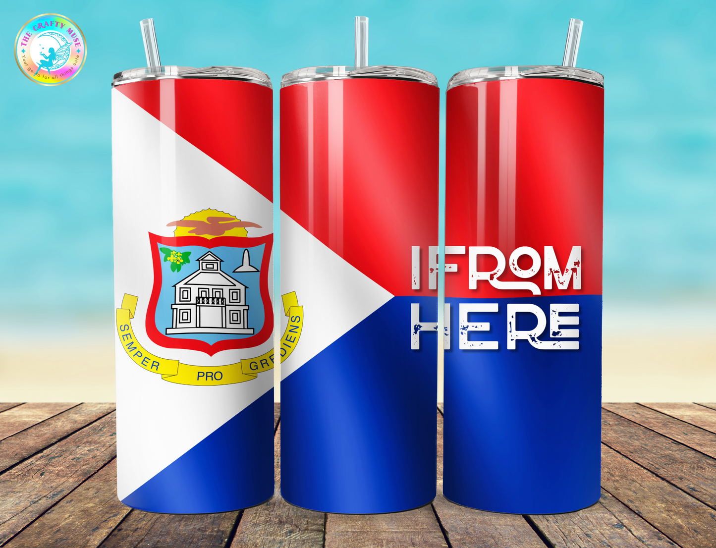 St. Maarten's Day Themed 20 oz Tumblers