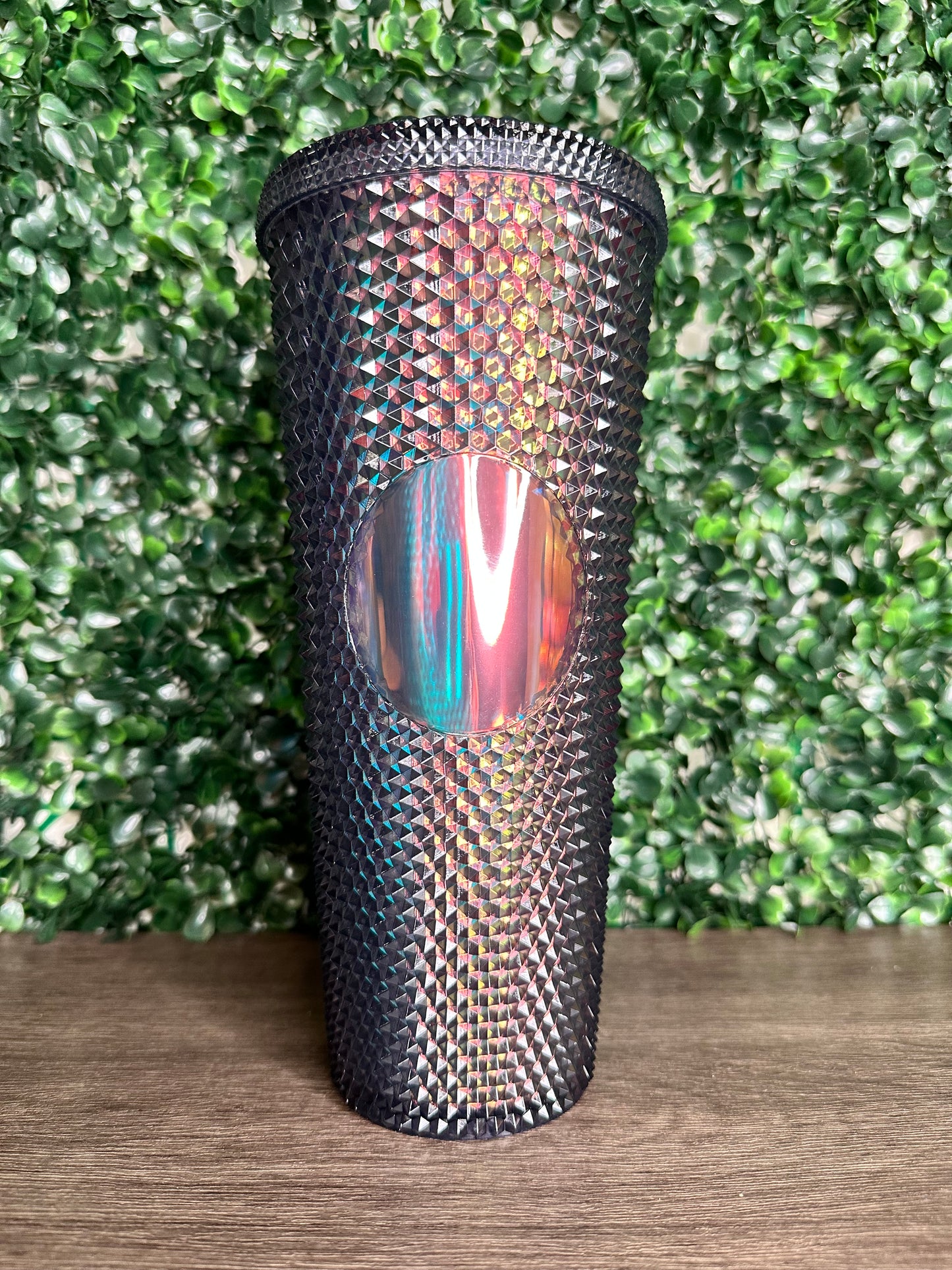 24 oz Studded Double-Walled Acrylic Tumblers (Circle is customizable)