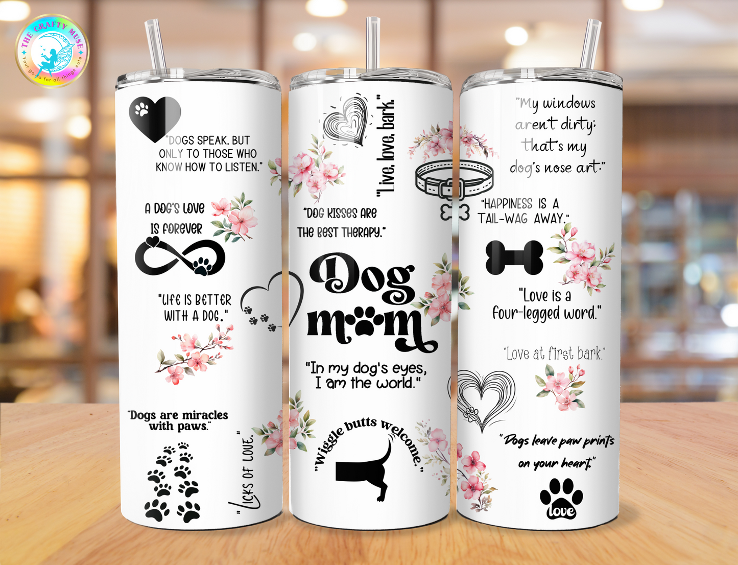 Animal Lover Themed 20 oz Tumblers