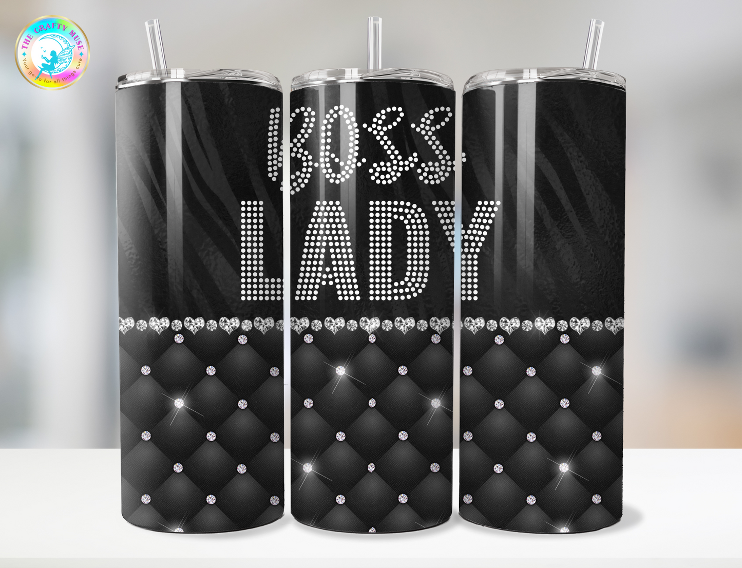 Boss Babe Themed 20 oz Tumblers