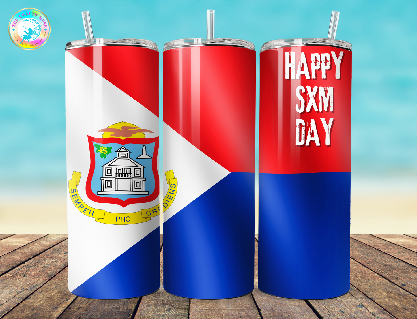St. Maarten's Day Themed 20 oz Tumblers