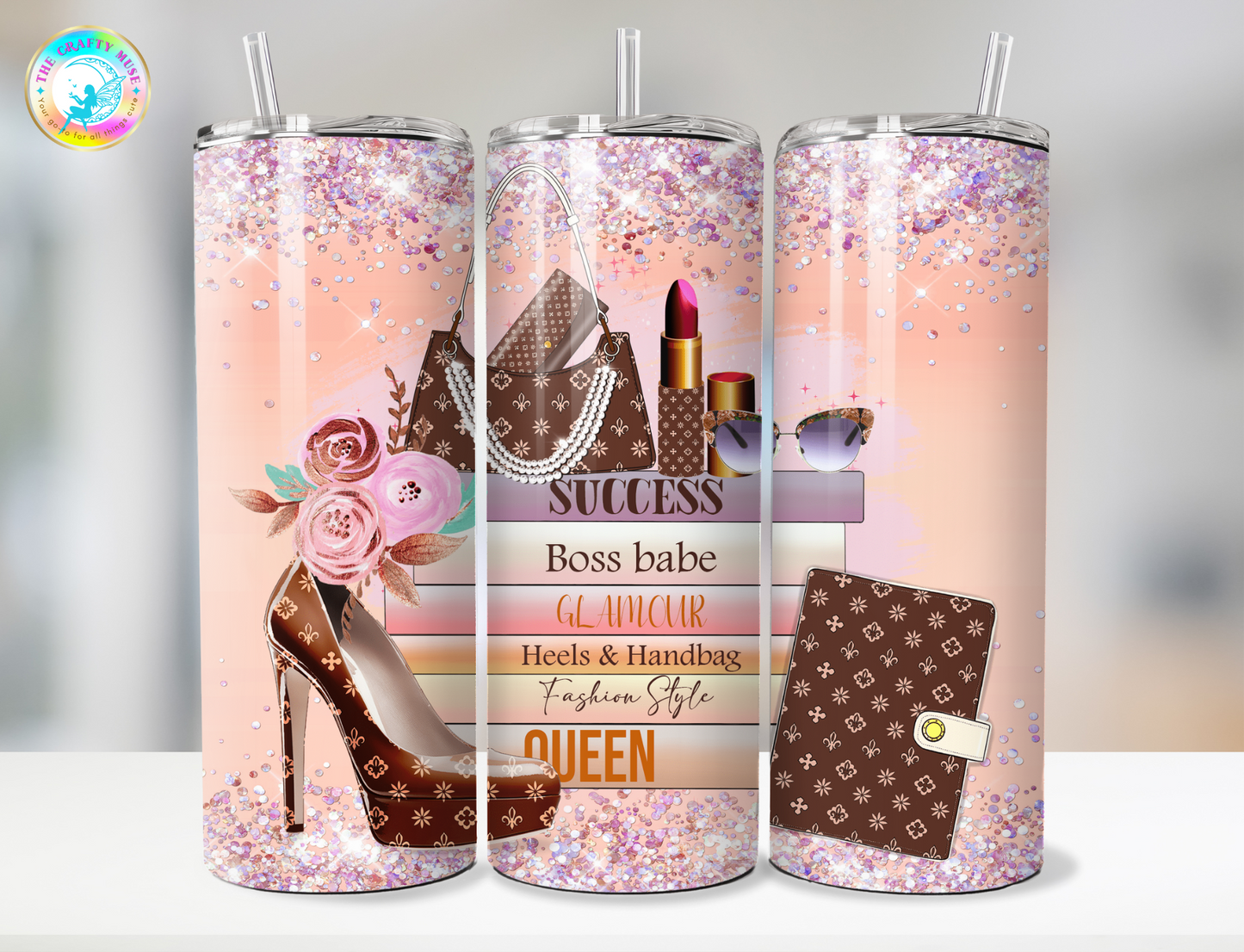 Boss Babe Themed 20 oz Tumblers
