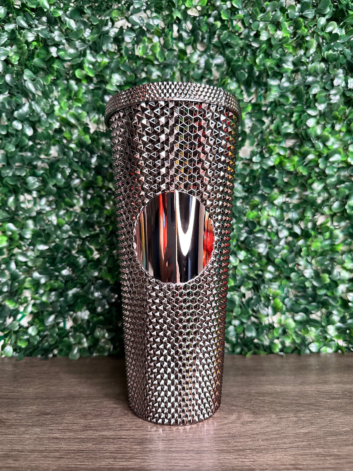 24 oz Studded Double-Walled Acrylic Tumblers (Circle is customizable)
