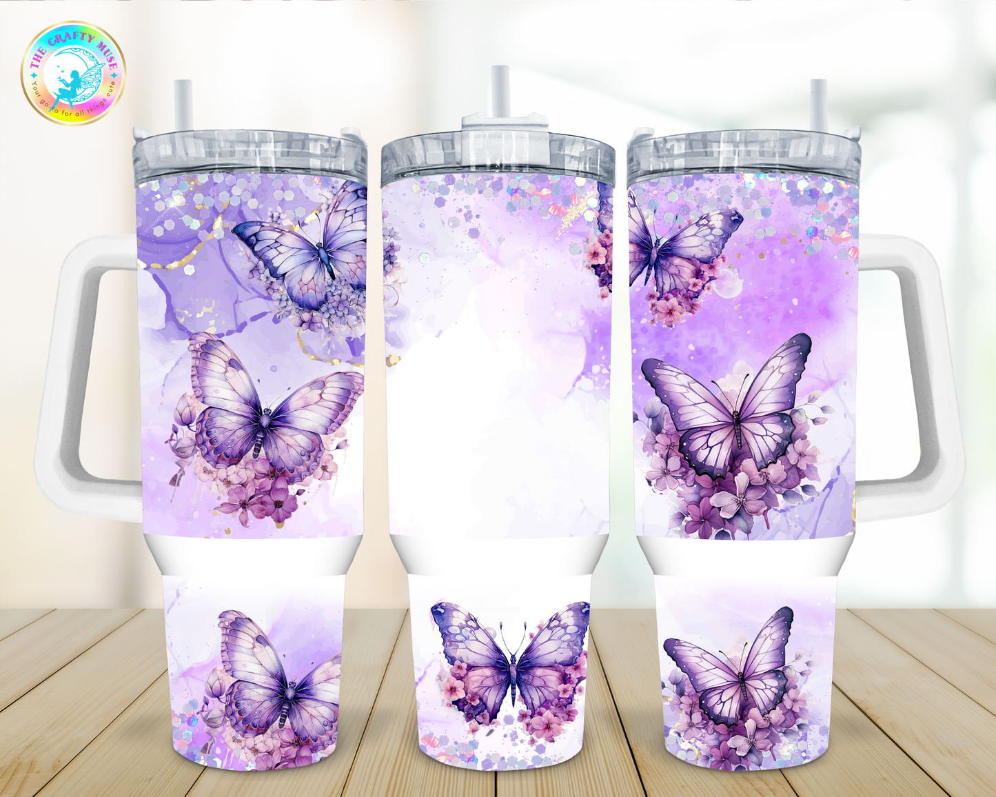 Floral / Misc. Themed 40 oz Tumblers