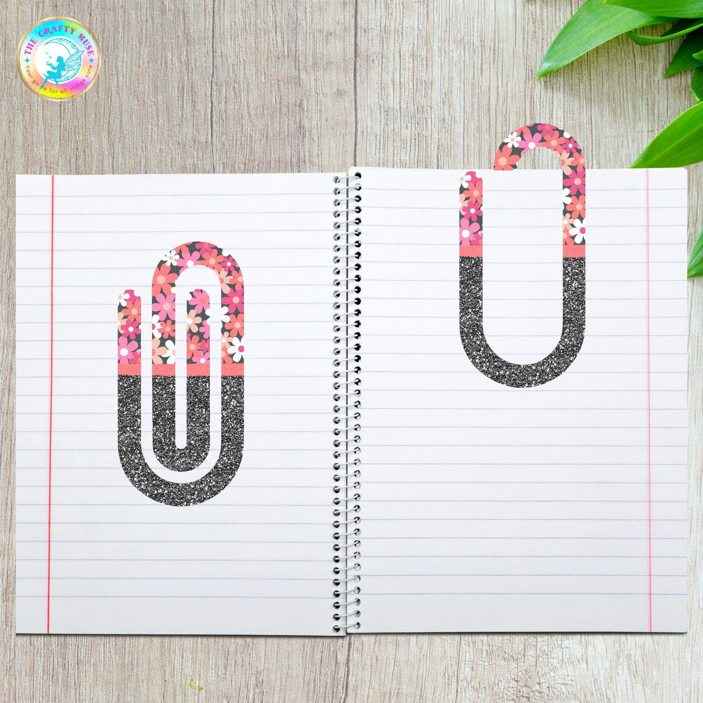 Jumbo Paperclip (Customizable)