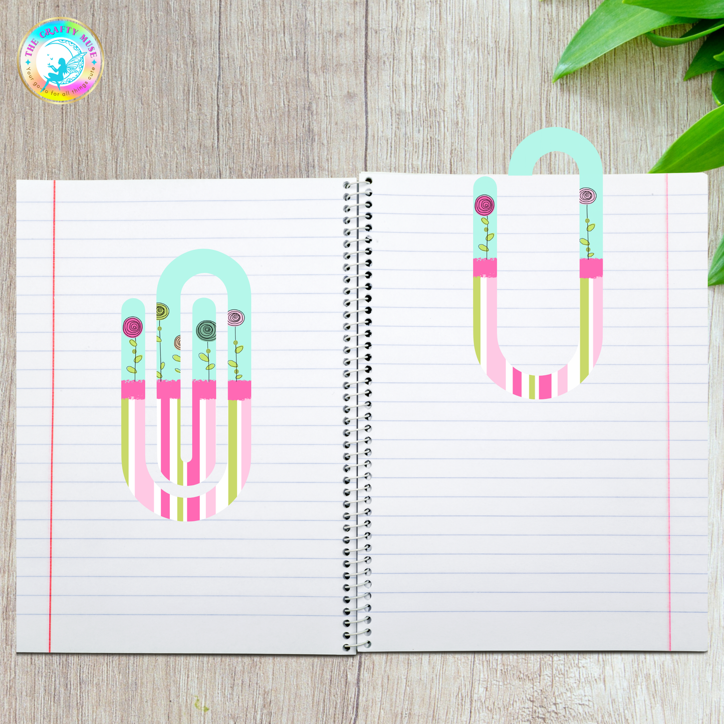 Jumbo Paperclip (Customizable)