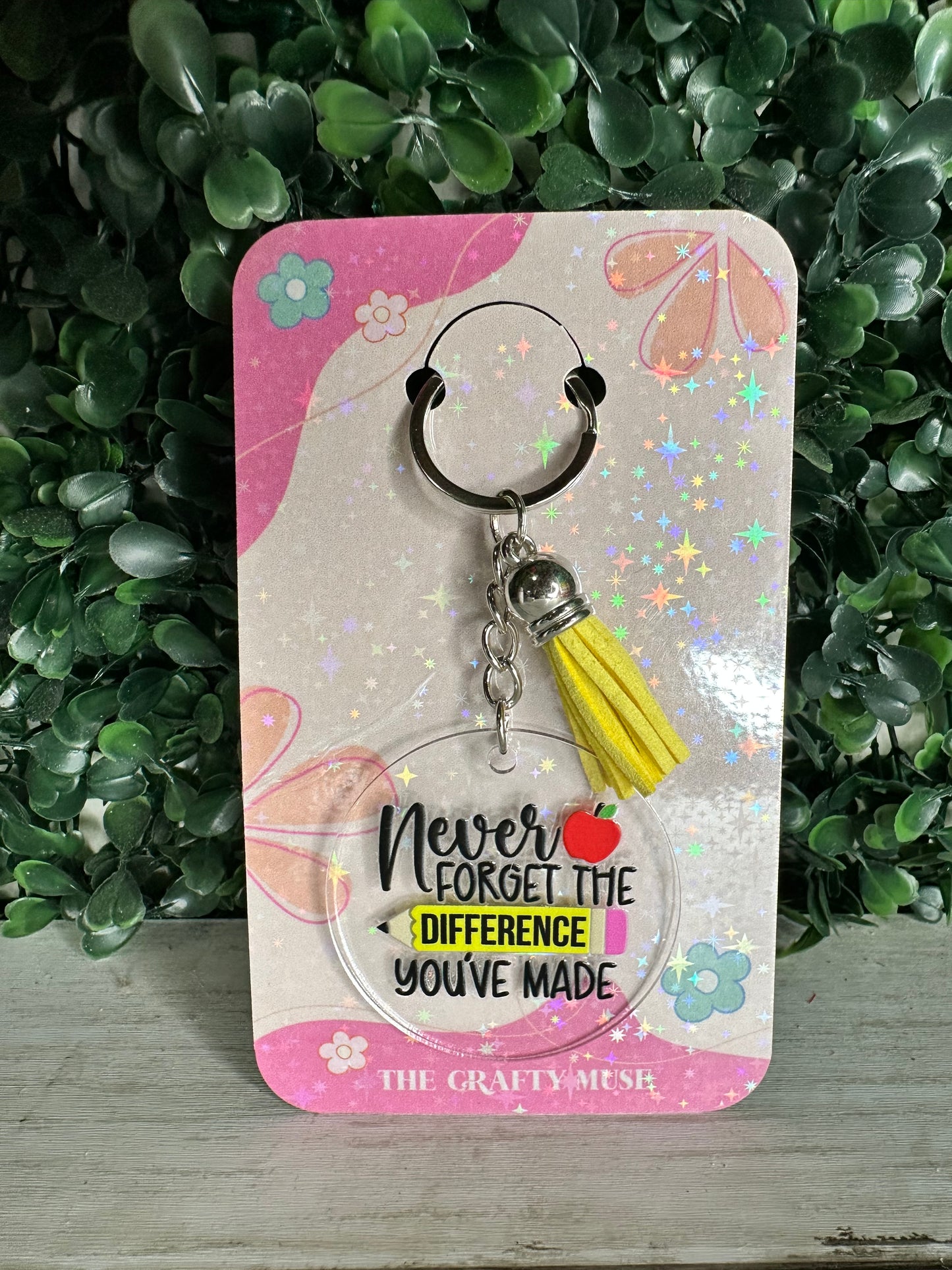 Teacher Appreciation Themed Keychains