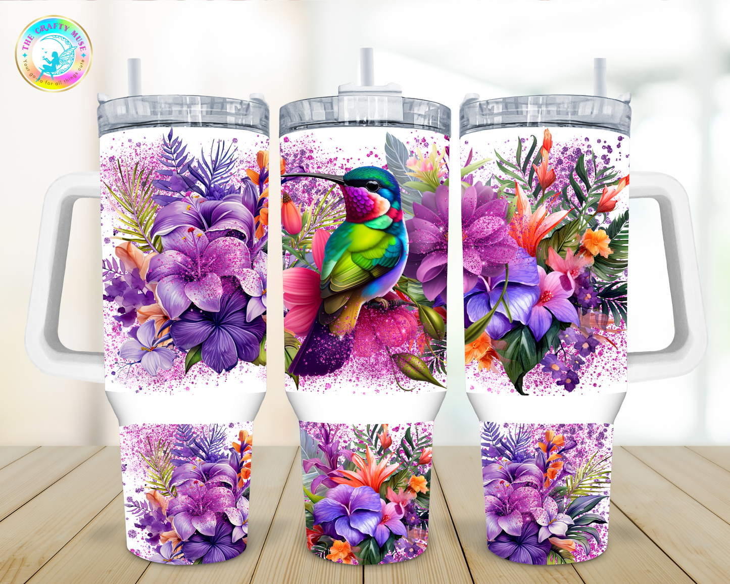 Floral / Misc. Themed 40 oz Tumblers