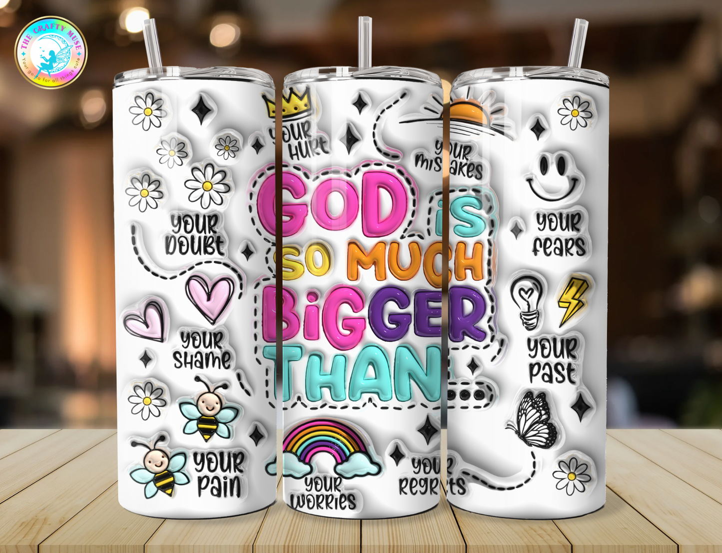 Spiritual Themed 20 oz Tumblers