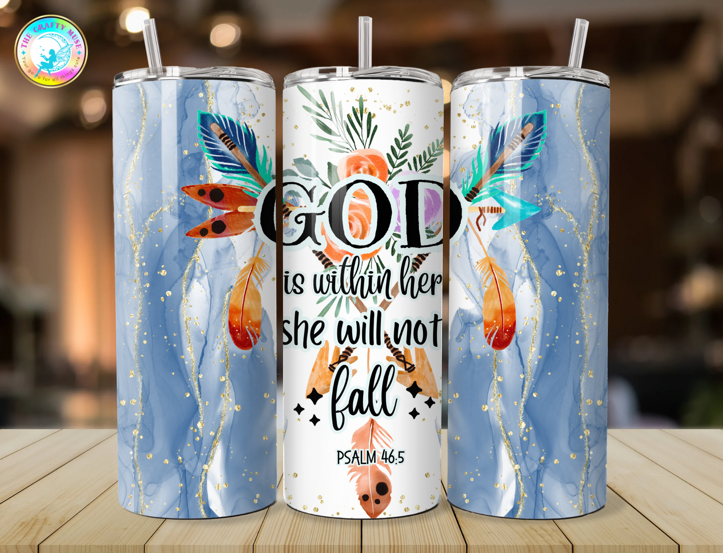 Spiritual Themed 20 oz Tumblers