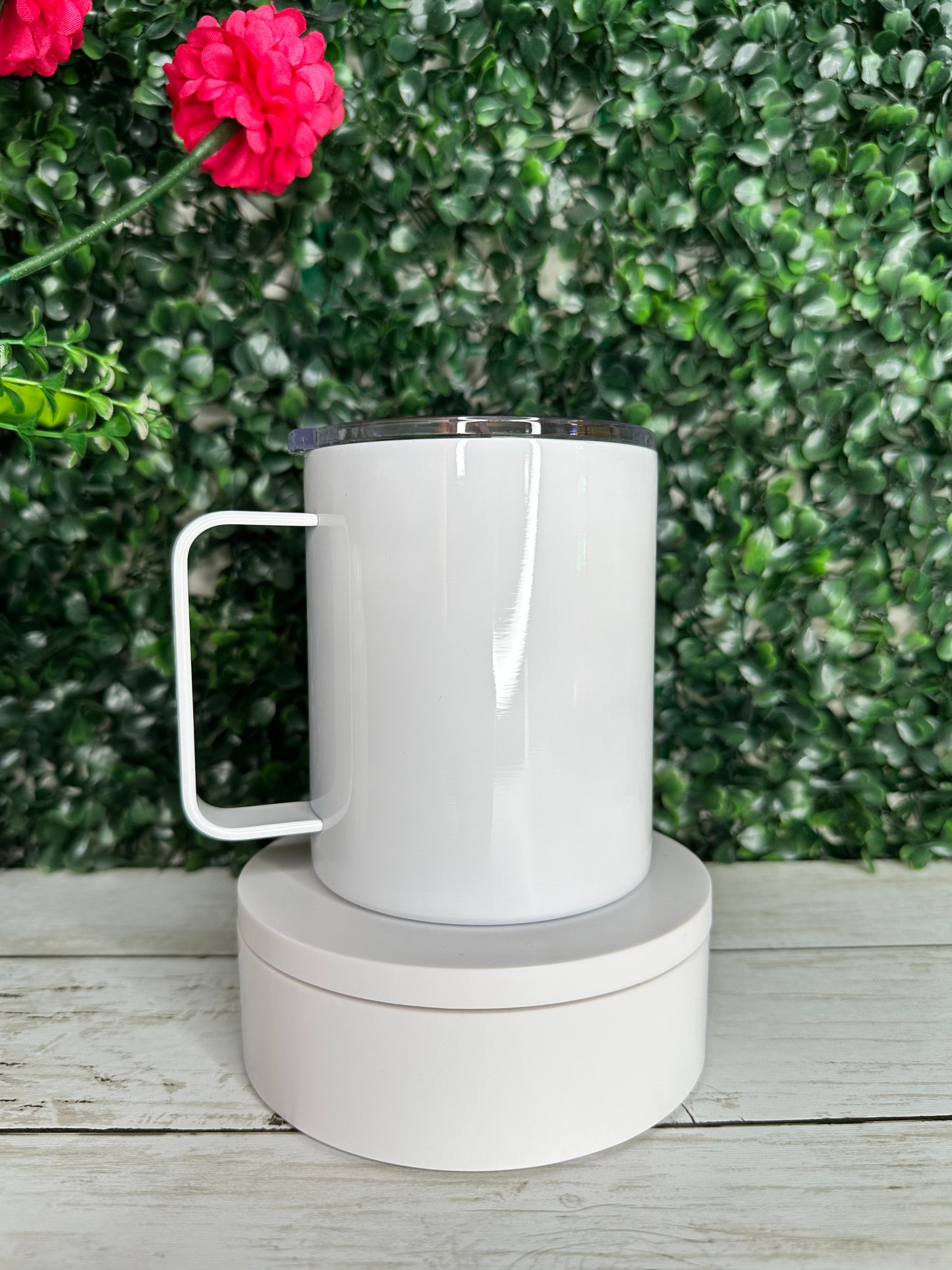 12 oz Stainless Steel Camper Mug (Customizable)