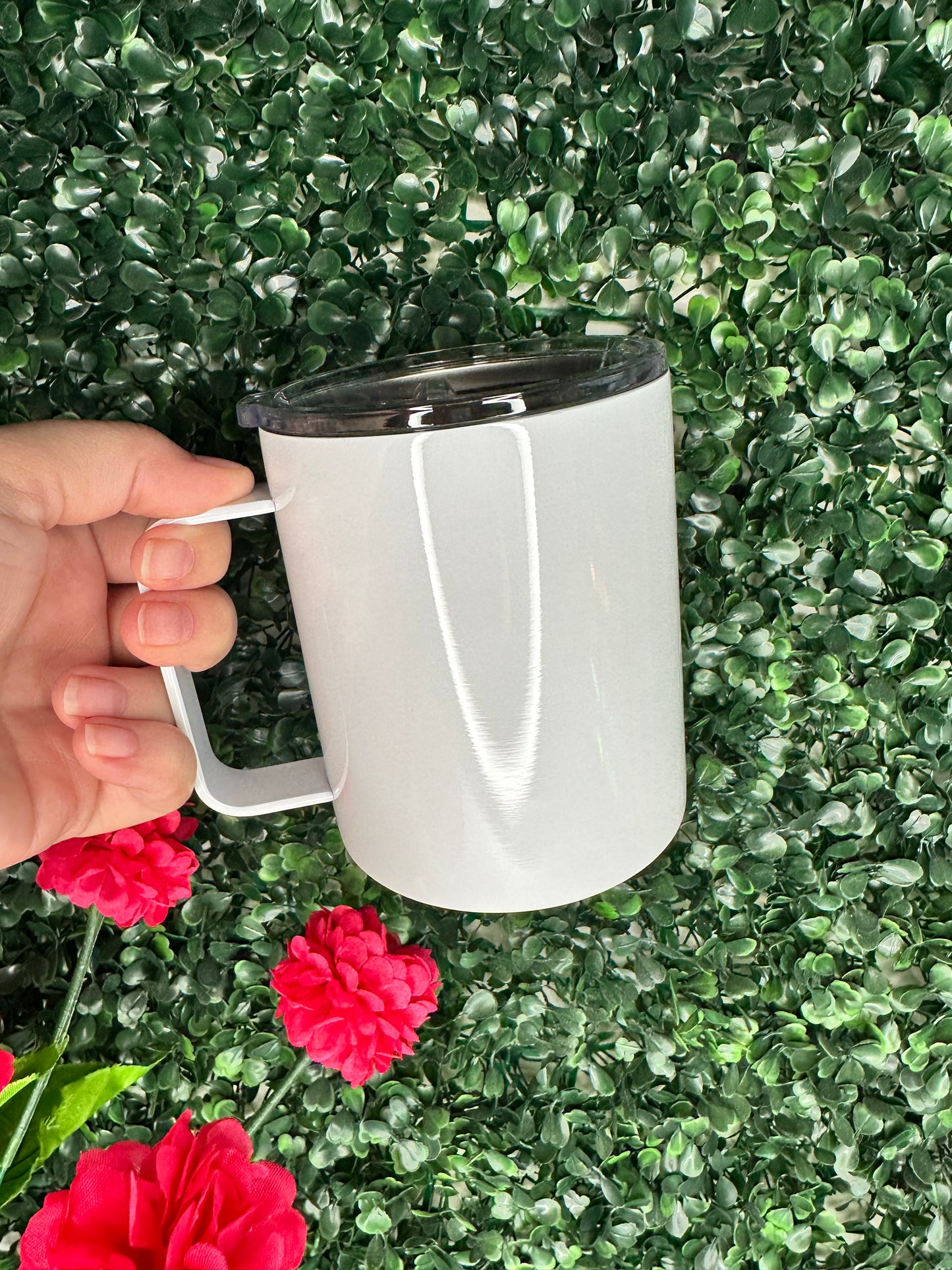 12 oz Stainless Steel Camper Mug (Customizable)
