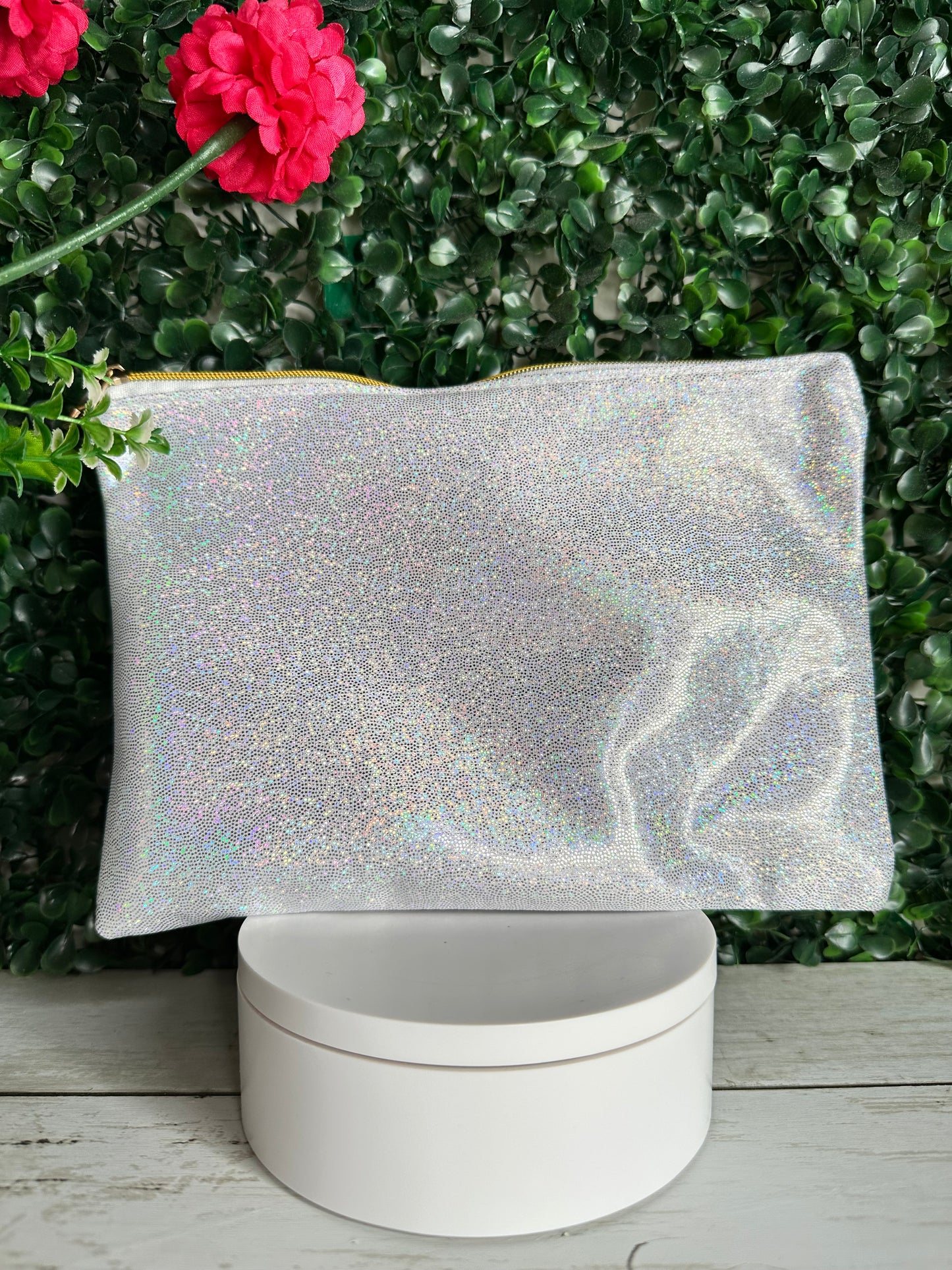 Glitter Cosmetic Bag (Customizable)