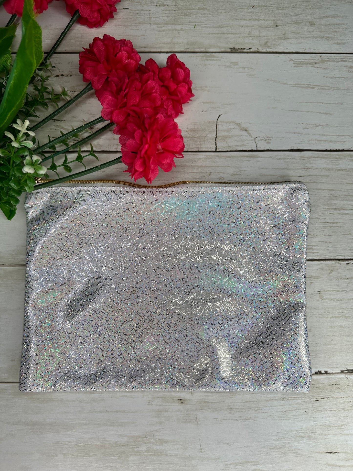 Glitter Cosmetic Bag (Customizable)