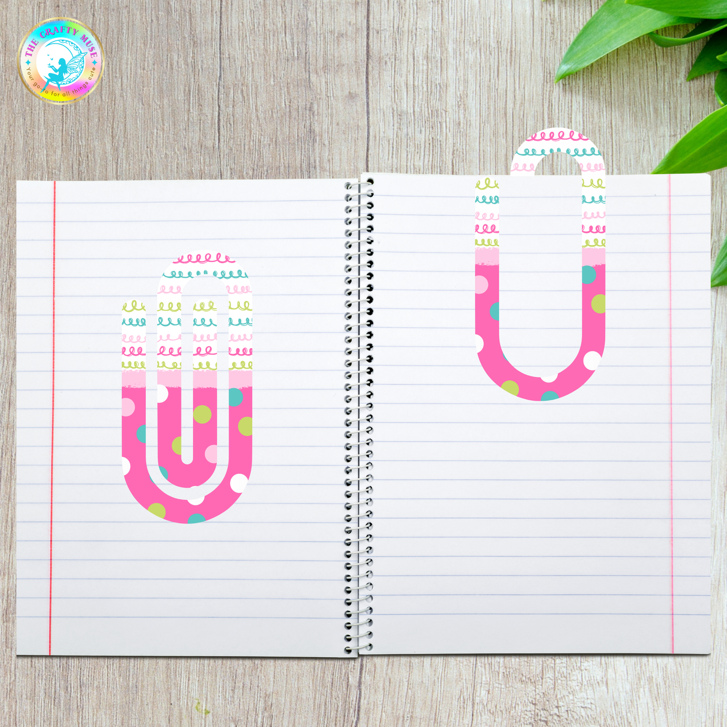 Jumbo Paperclip (Customizable)