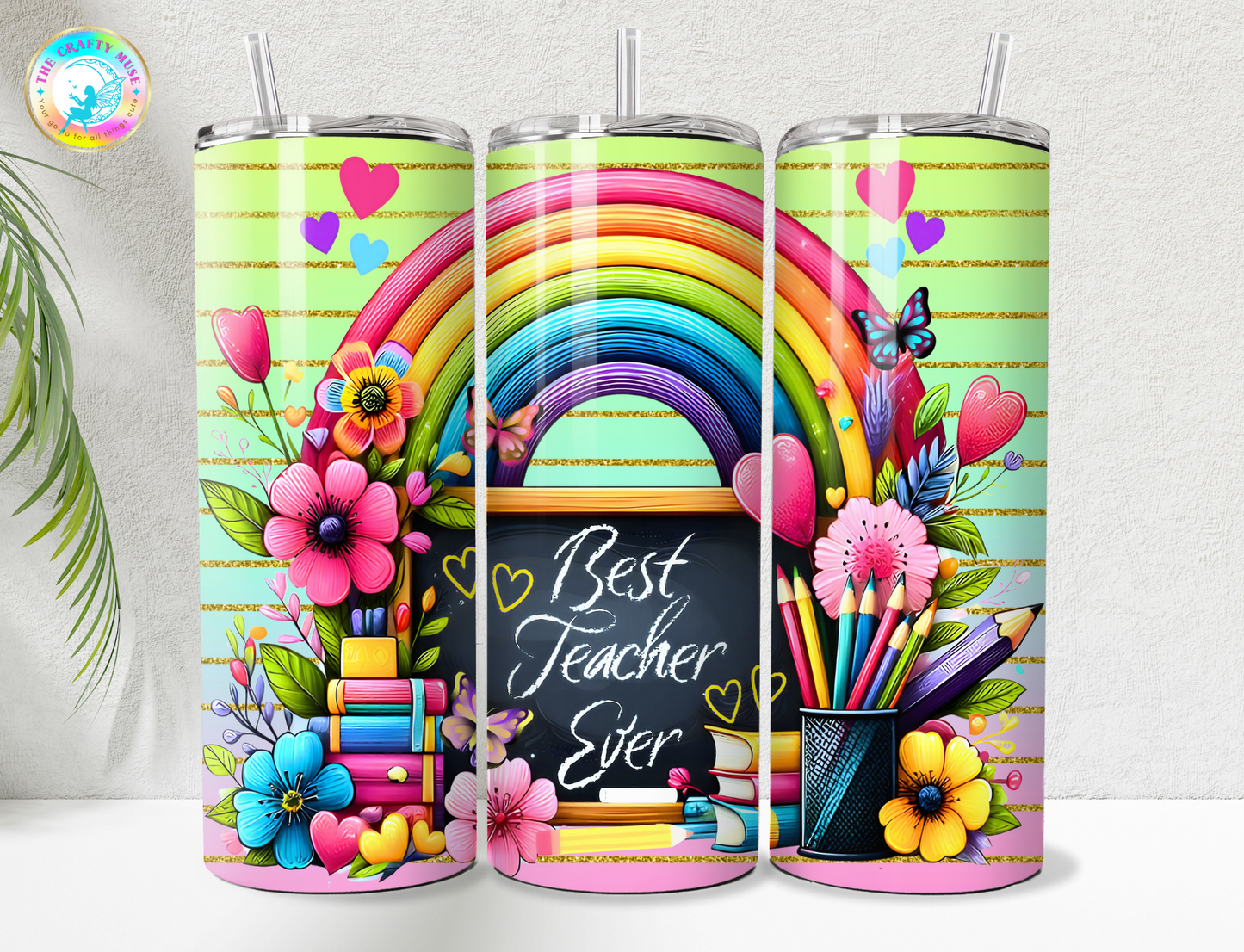 Teacher Appreciation Themed 20 oz Tumblers
