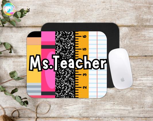 Teacher Appreciation Themed Mousepad