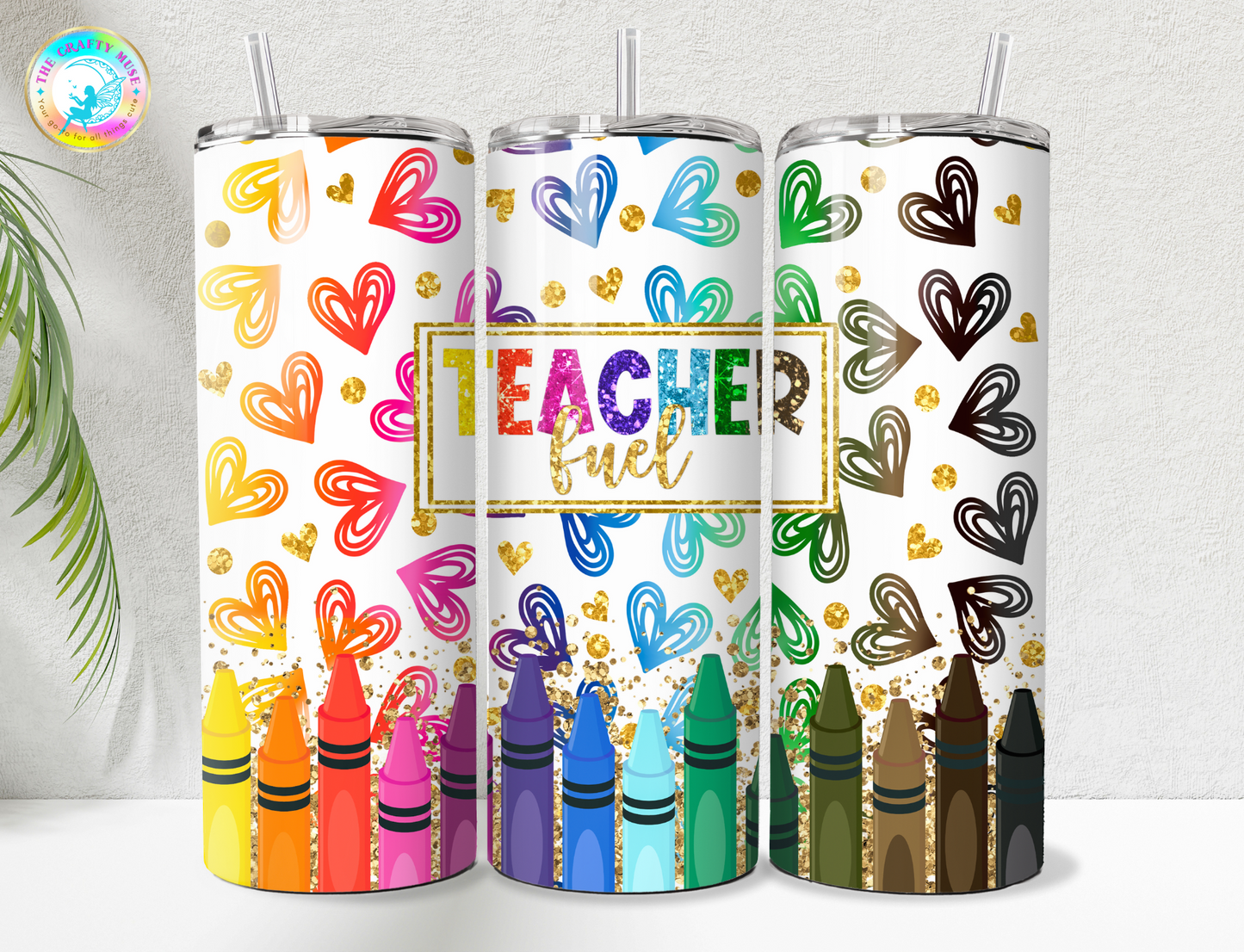 Teacher Appreciation Themed 20 oz Tumblers