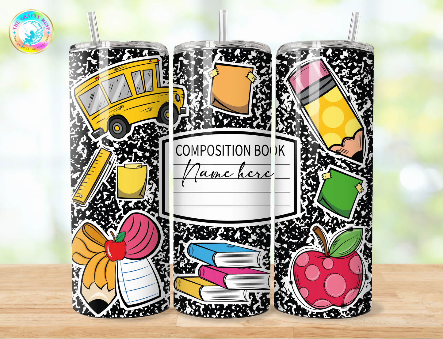 Teacher Appreciation Themed 20 oz Tumblers