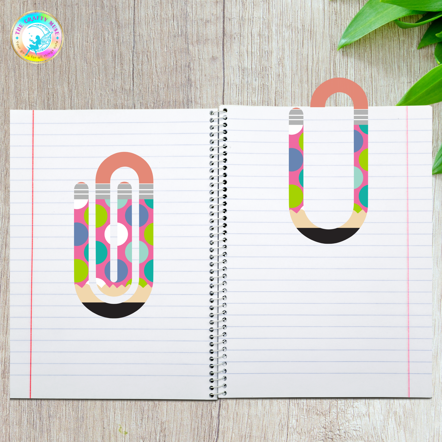 Jumbo Paperclip (Customizable)