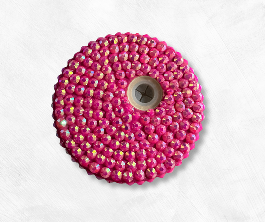 Full Rhinestone Lid