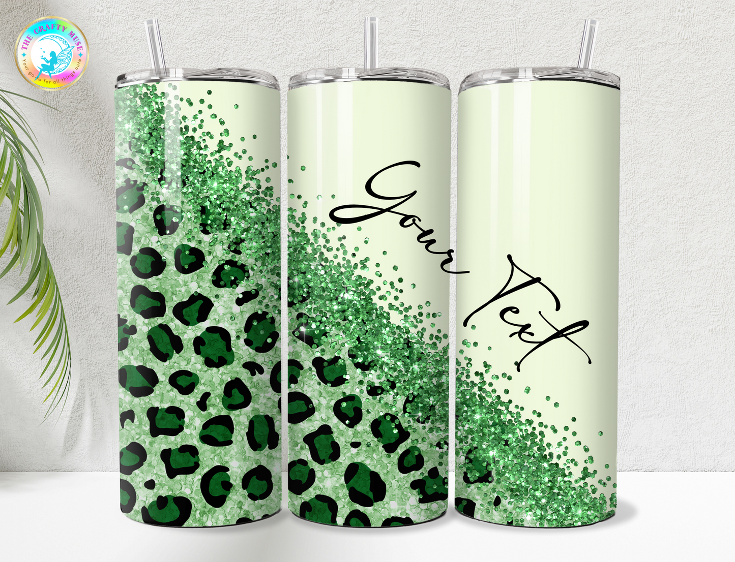 Leopard Print Themed 20 oz Tumblers