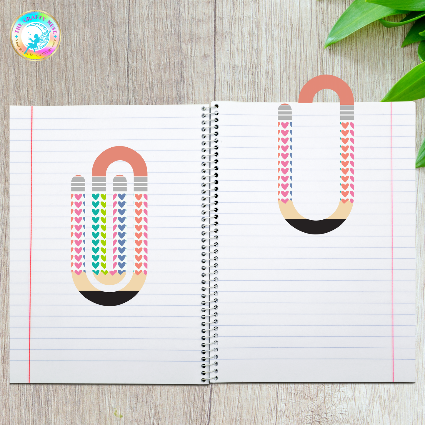 Jumbo Paperclip (Customizable)