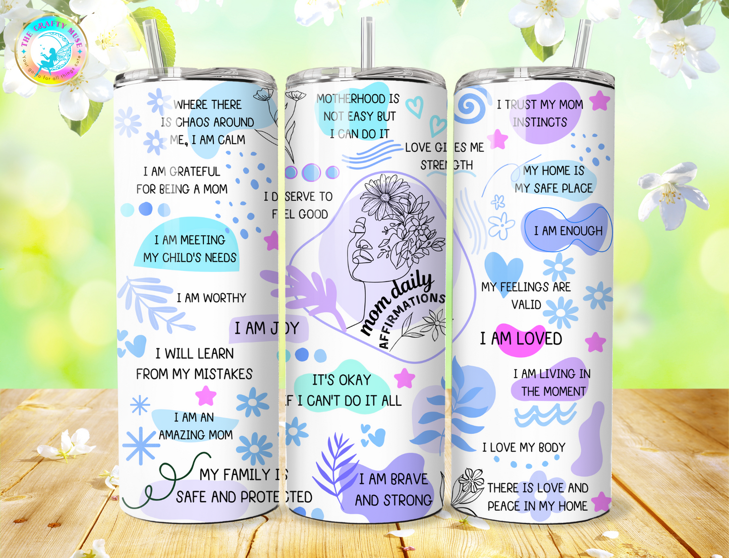 Mother's Day Themed 20 oz Tumblers