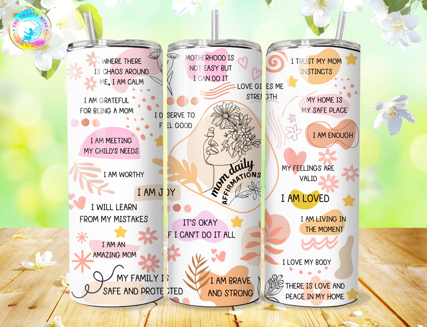 Mother's Day Themed 20 oz Tumblers