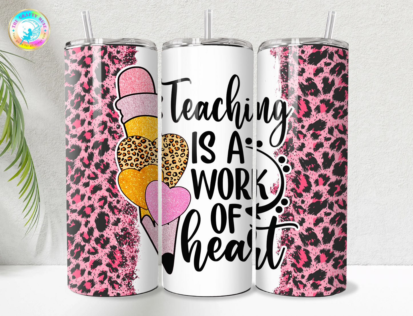 Teacher Appreciation Themed 20 oz Tumblers