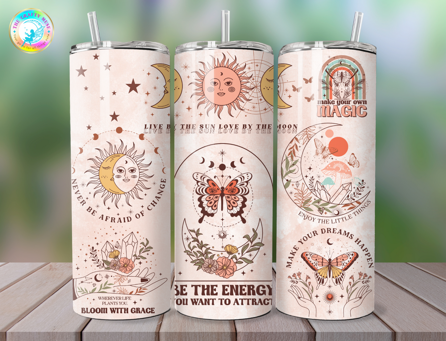 Mystical Themed 20 oz Tumblers